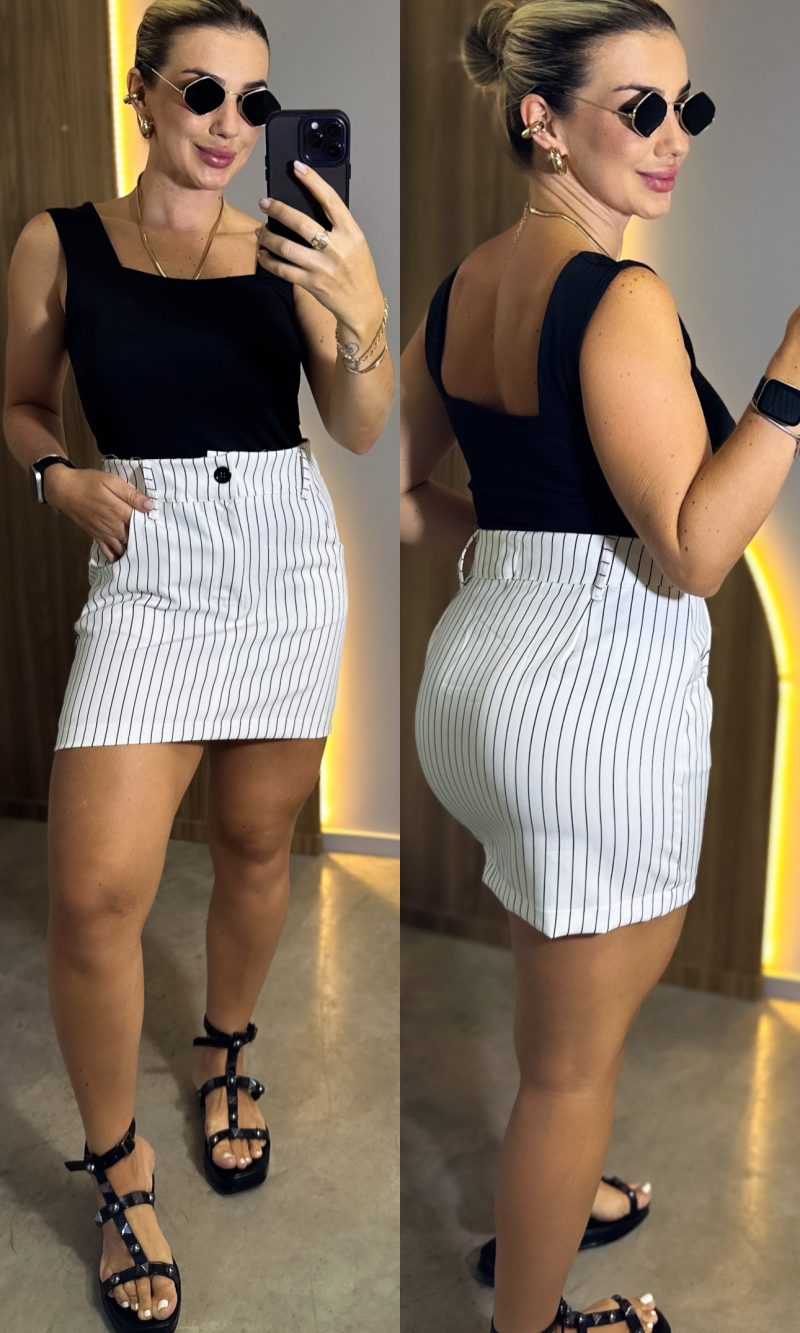 [duplicate] saia alfaiataria preto listra