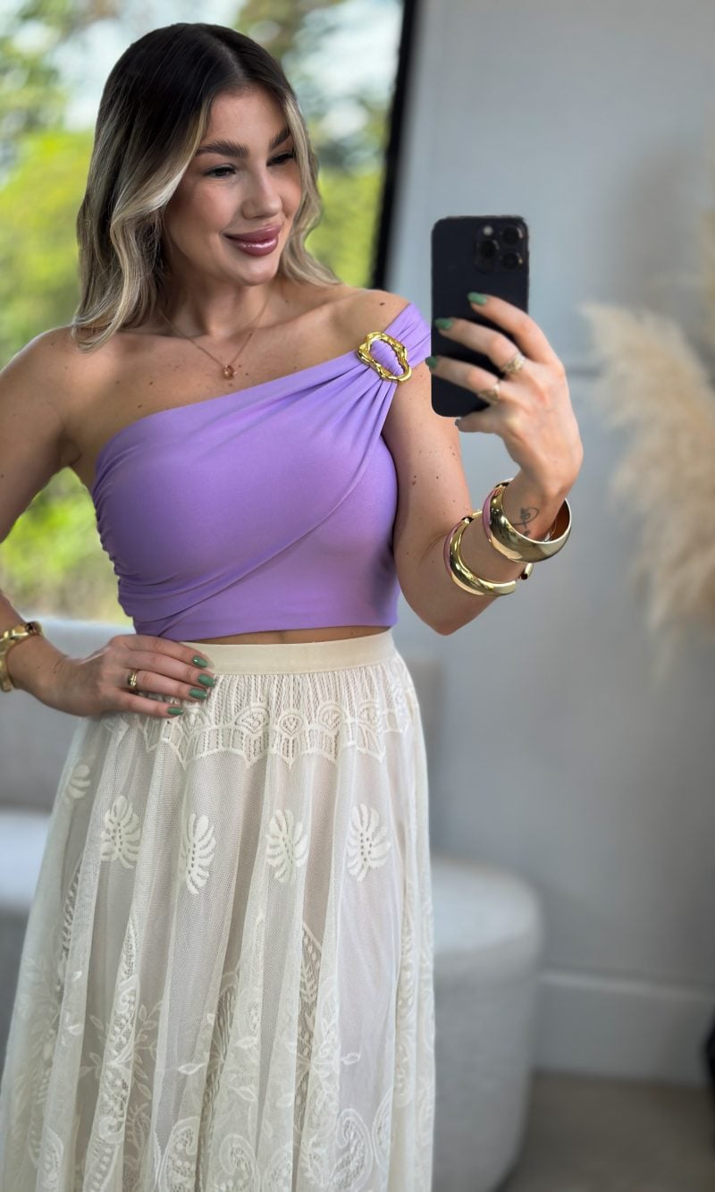 blusa helena lilas