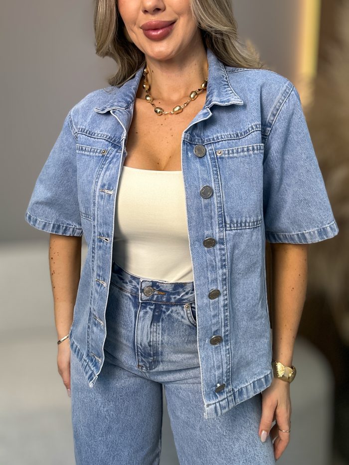 camisa jeans rihanna