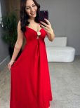vestido gloria vermelho