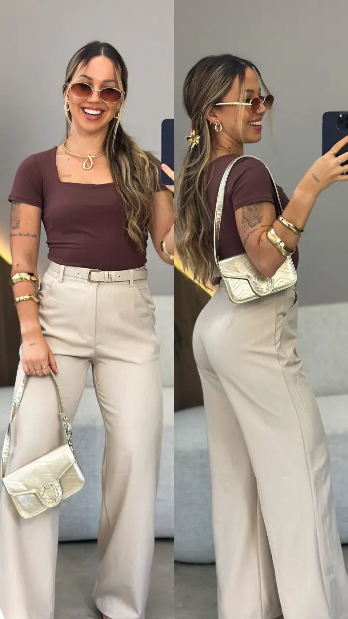 calça alfaiataria lorena nude calça alfaiataria lorena nude