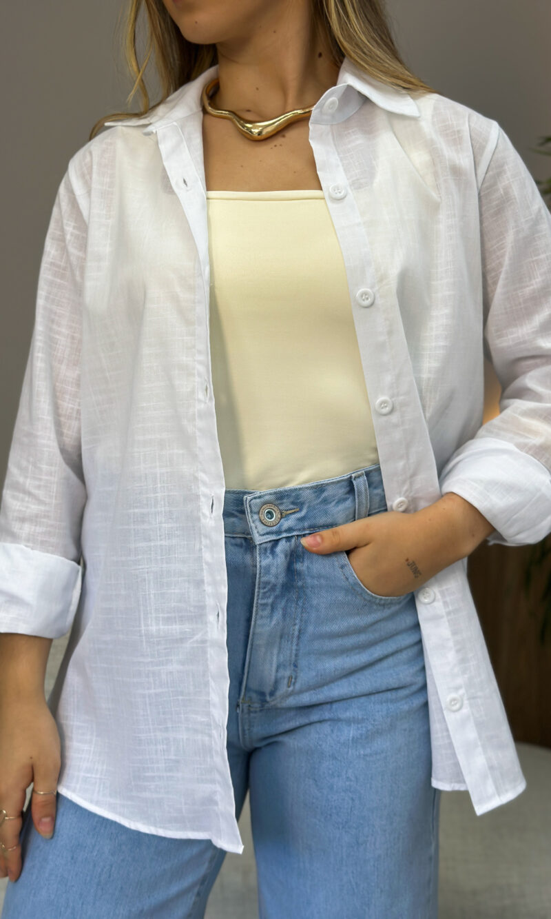 camisa zuri azul camisa zuri azul