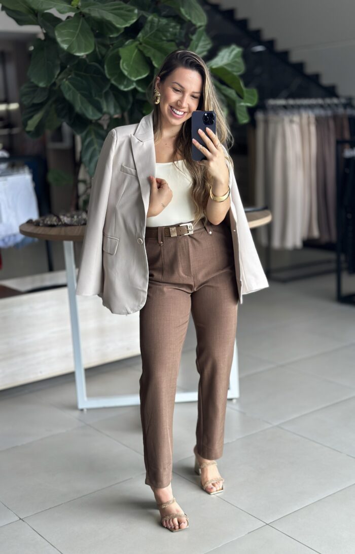 calça alfaiataria loreta preto