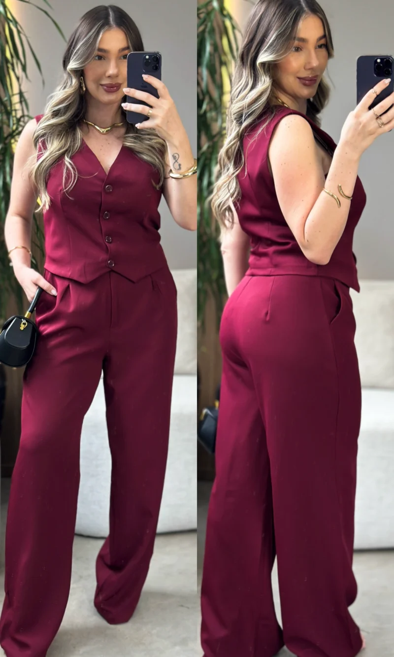 conjunto alfaiataria yang preto