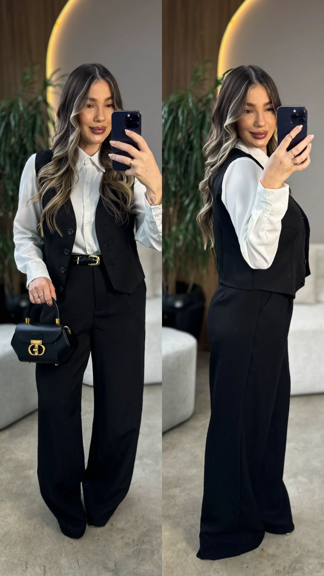 conjunto alfaiataria yang preto conjunto alfaiataria yang preto