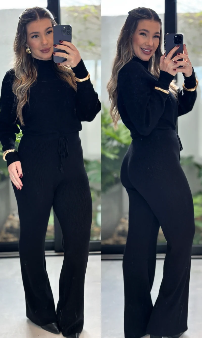 conjunto nina preto
