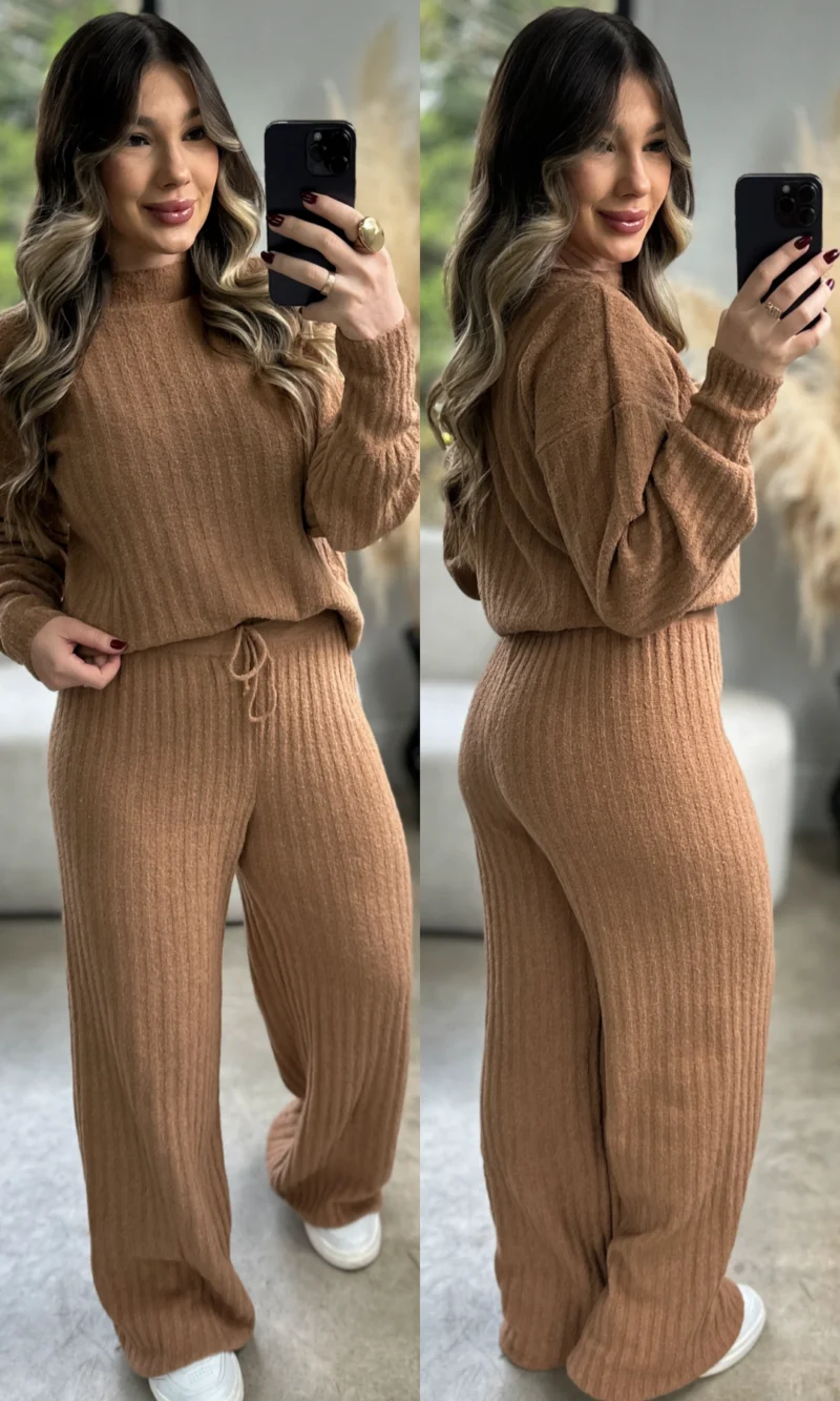 conjunto stella marrom