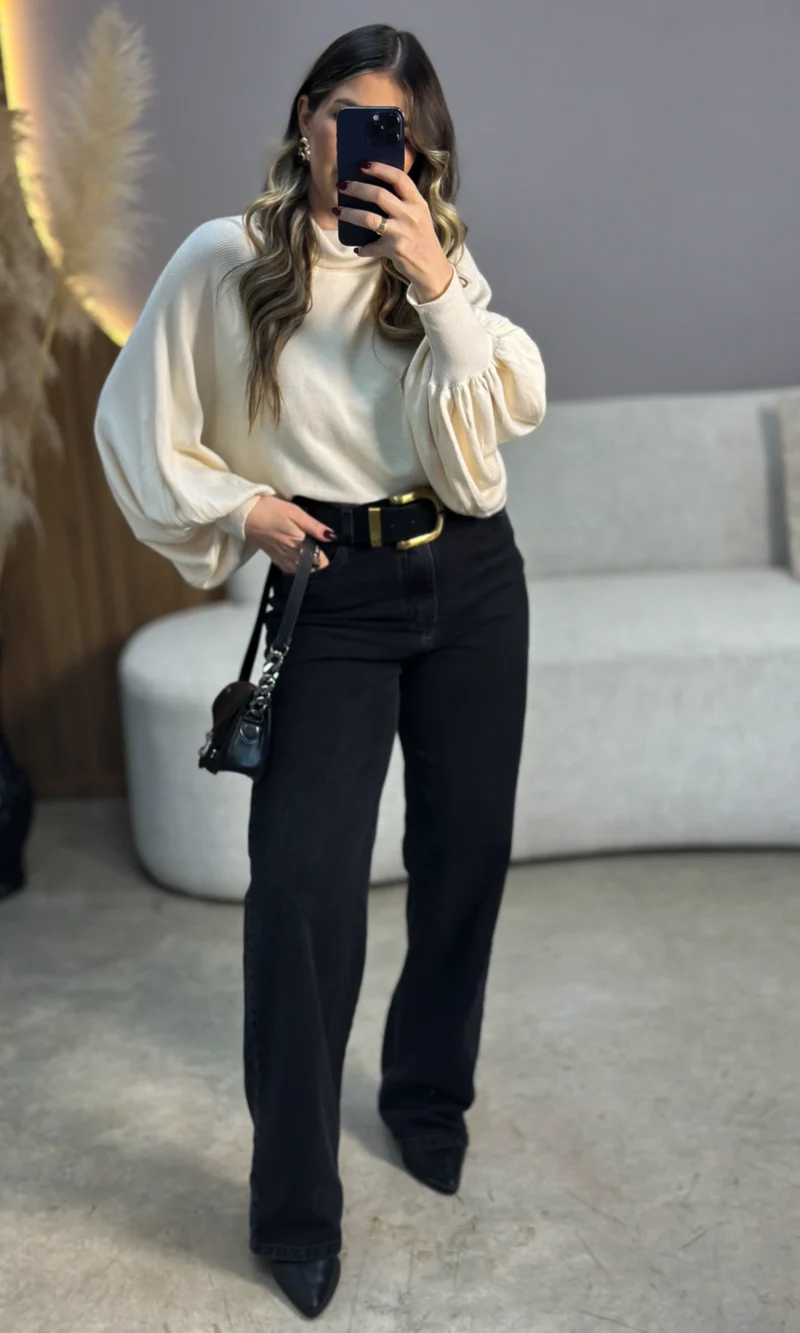 blusa ofelia marrom
