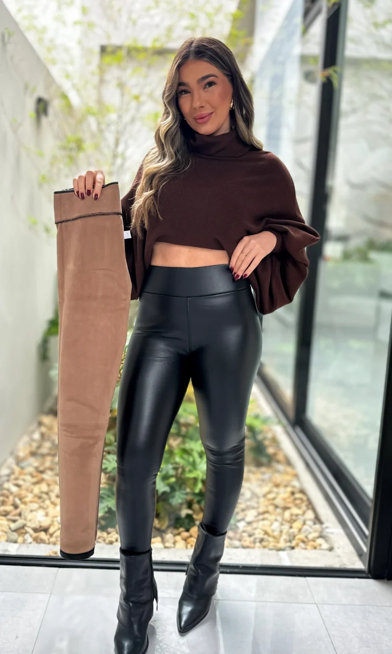 calça resinada nicole