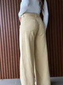 calça wide leg consciência