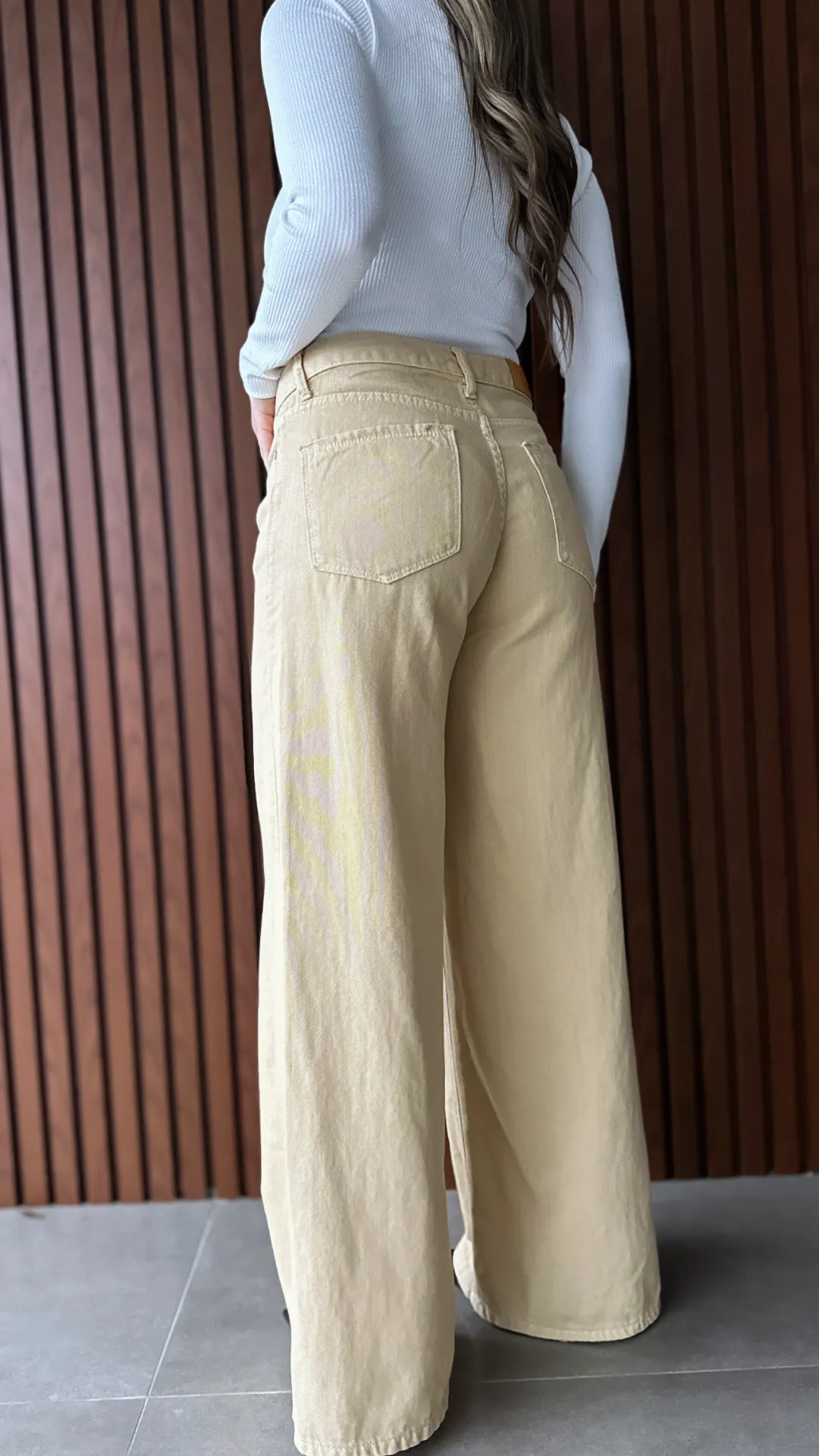 calça wide leg consciência calça wide leg consciência
