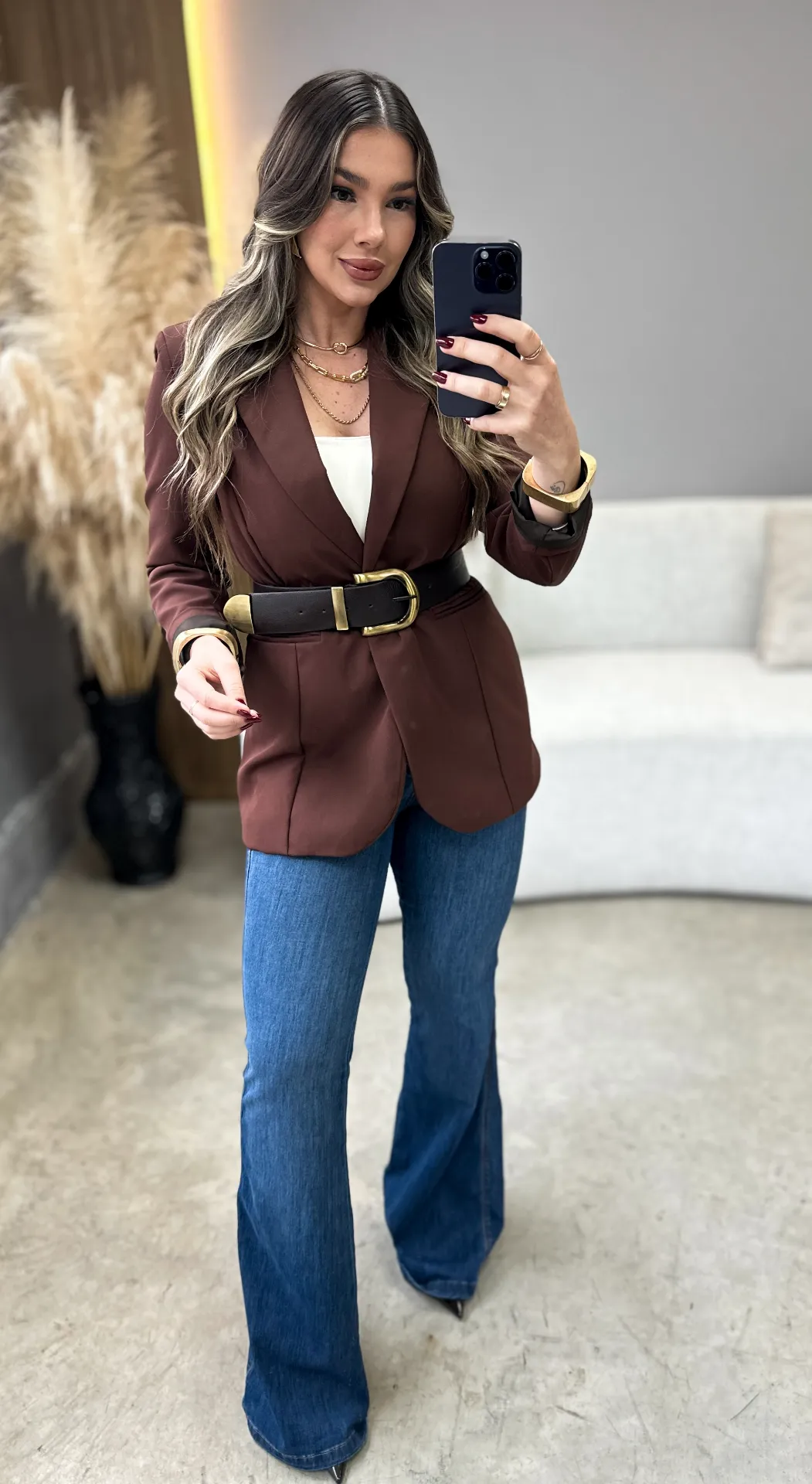 blazer antônia marrom blazer antônia marrom