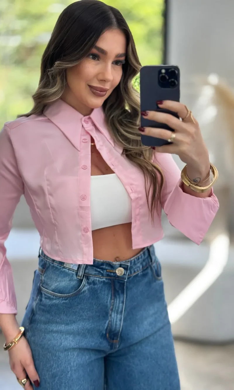 camisa marcy rosa camisa marcy rosa